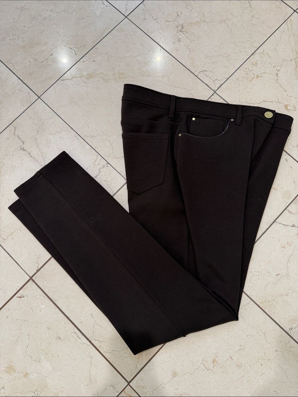 Chico's Brown Slim Ponte Pants